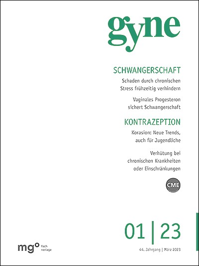 gyn-titelseite-01-2023.indd Gynäkologie